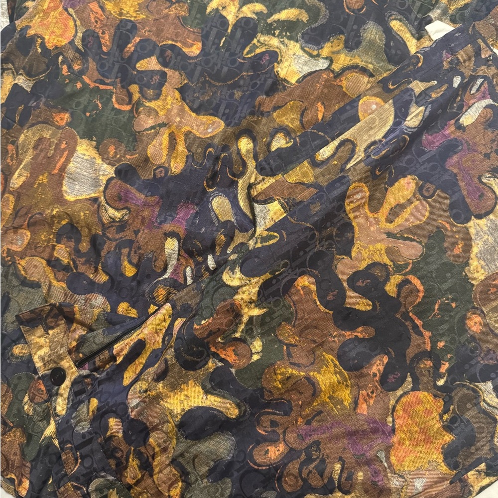 Camouflage Patterned Fabric